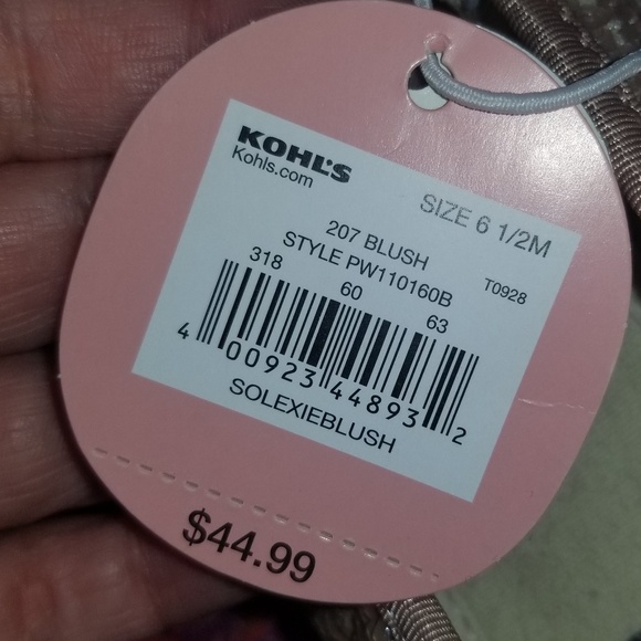 NEW Womens So Lexie Blush Flat Slip Ons - Picture 5 of 5